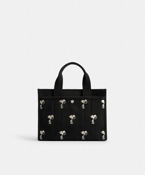 COACH X PEANUTS】カーゴ トート バッグ 26・スヌーピー