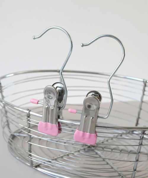 Port(ポート)の「【 Port / ポート 】 10個セット ハンギング クリップ(収納グッズ・レディース・アイボリー/ブラック/ブルー/ピンク・FREE)」の4枚目の写真