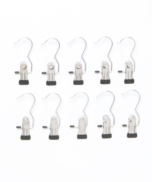 Port(ポート)の「【 Port / ポート 】 10個セット ハンギング クリップ(収納グッズ・レディース・アイボリー/ブラック/ブルー/ピンク・FREE)」の6枚目の写真