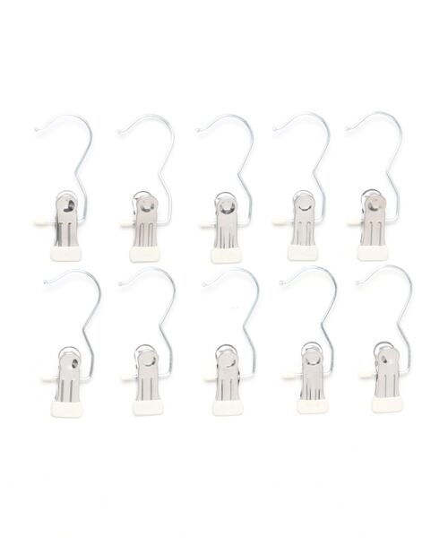 Port(ポート)の「【 Port / ポート 】 10個セット ハンギング クリップ(収納グッズ・レディース・アイボリー/ブラック/ブルー/ピンク・FREE)」の14枚目の写真