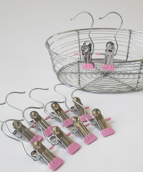 Port(ポート)の「【 Port / ポート 】 10個セット ハンギング クリップ(収納グッズ・レディース・アイボリー/ブラック/ブルー/ピンク・FREE)」の18枚目の写真