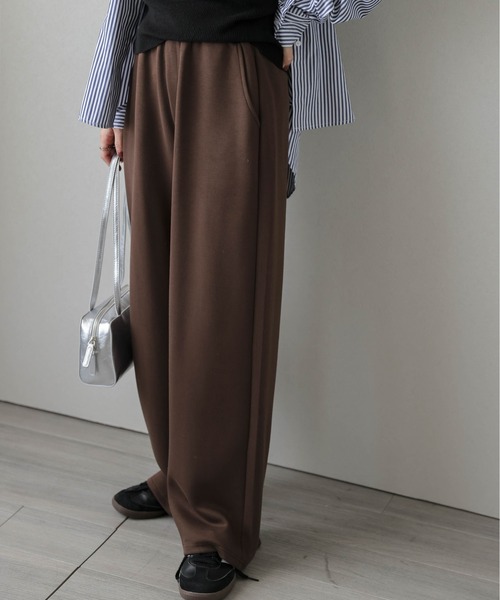 La-gemme(ラジェム)の「ポンチストレートパンツ(その他パンツ・レディース・チャコール/ベージュ/ブラック/グレー/ブラウン/サンドベージュ/カーキ・C/F/MT)」の17枚目の写真