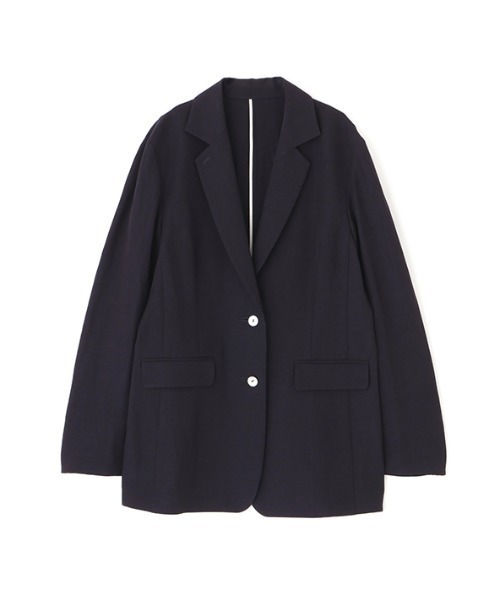 ETRE TOKYO(エトレトウキョウ)の「SANTEトリアセリネンエアリージャケット(テーラードジャケット・レディース・ネイビー/アイボリー/ブラック・S/M)」の15枚目の写真