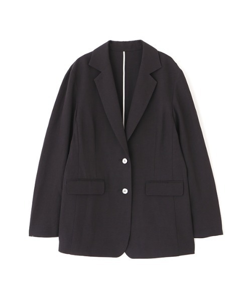 ETRE TOKYO(エトレトウキョウ)の「SANTEトリアセリネンエアリージャケット(テーラードジャケット・レディース・ネイビー/アイボリー/ブラック・S/M)」の17枚目の写真