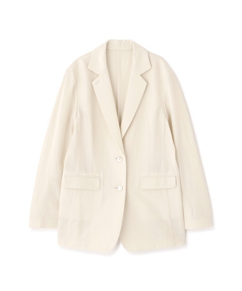 ETRE TOKYO(エトレトウキョウ)の「SANTEトリアセリネンエアリージャケット(テーラードジャケット・レディース・ネイビー/アイボリー/ブラック・S/M)」の19枚目の写真