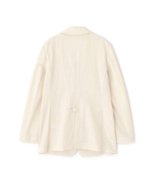 ETRE TOKYO(エトレトウキョウ)の「SANTEトリアセリネンエアリージャケット(テーラードジャケット・レディース・ネイビー/アイボリー/ブラック・S/M)」の20枚目の写真