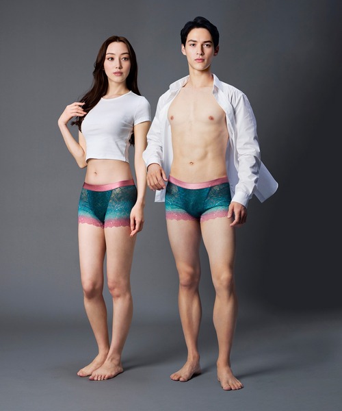 WACOAL MEN(ワコールメン)の「「レースボクサー」 ボクサーパンツ ユニセックス(ボクサーパンツ・レディース・グリーン/イエロー/ネイビー/サックスブルー・M/S/L)」の20枚目の写真