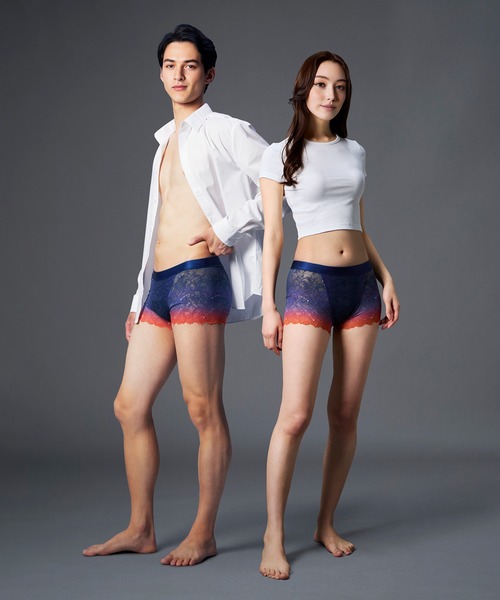 WACOAL MEN(ワコールメン)の「「レースボクサー」 ボクサーパンツ ユニセックス(ボクサーパンツ・レディース・グリーン/イエロー/ネイビー/サックスブルー・M/S/L)」の19枚目の写真