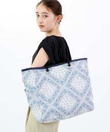 ML 2 WAY TOTE 2ウェイスレートブルー/パールシャイン（トートバッグ