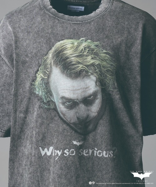 UNISEX》【MOVIE SERIES】「JOKER」Prime-Over Crew Neck T