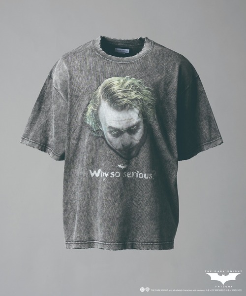 UNISEX》【MOVIE SERIES】「JOKER」Prime-Over Crew Neck T