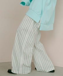 PILIT | サイドレースストライプパジャマパンツ(その他パンツ)