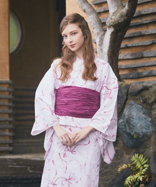 リボン浴衣（浴衣）｜Maison de FLEUR（メゾンドフルール）の