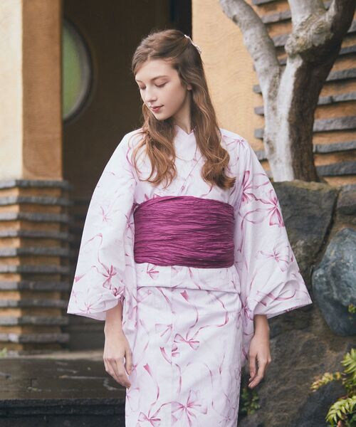 リボン浴衣（浴衣）｜Maison de FLEUR（メゾンドフルール）の