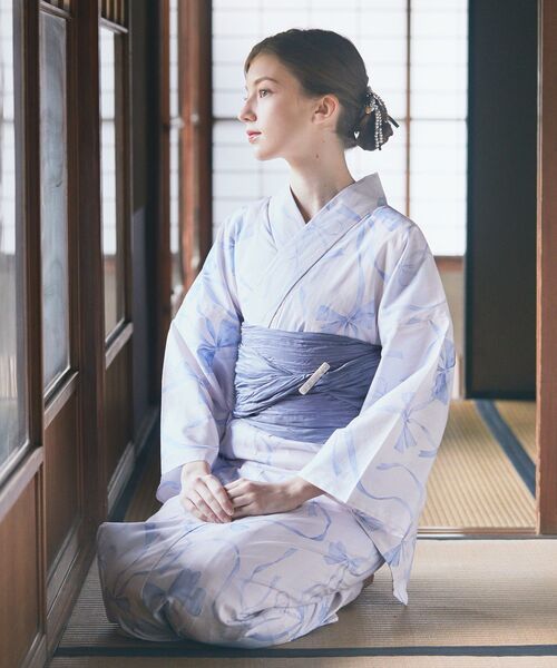 メゾンドフルール　FLEURリボン浴衣　新品未使用 Maison de FLEUR｜FLEURリボン浴衣 | Rakuten Fashion(楽天