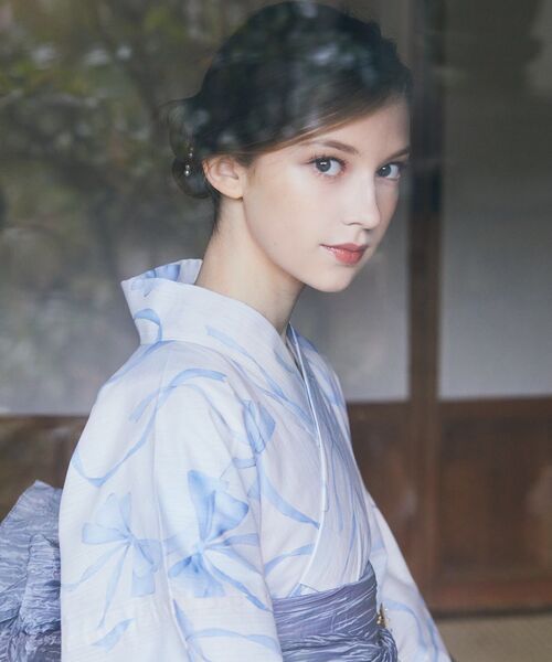 リボン浴衣（浴衣）｜Maison de FLEUR（メゾンドフルール）の