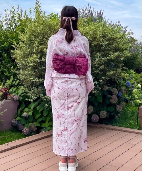 リボン浴衣（浴衣）｜Maison de FLEUR（メゾンドフルール）の