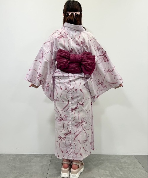 リボン浴衣（浴衣）｜Maison de FLEUR（メゾンドフルール）の