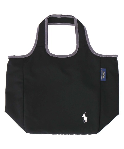 POLO RALPH LAUREN(ポロ ラルフ ローレン)の「保冷・保温バッグ(トートバッグ・レディース・ネイビー/ブラック・FREE)」の2枚目の写真