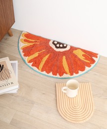 FUNALIVE（ファンアライブ）の「セミサークルマット ブルーム（ラグ/マット）」