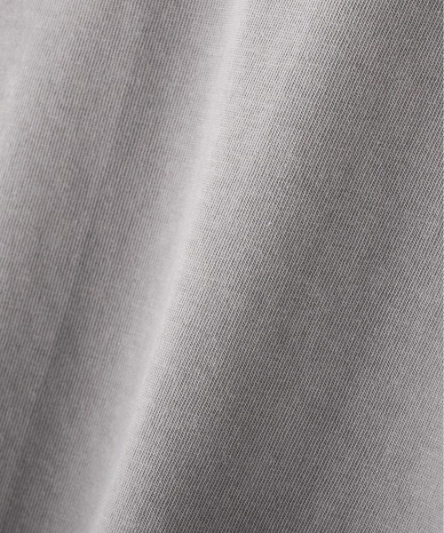 MHL.(エムエイチエル)の「SMOOTH COTTON JERSEY(Tシャツ/カットソー・レディース・ダークグリーン/ライトグレー/ホワイト・2)」の9枚目の写真