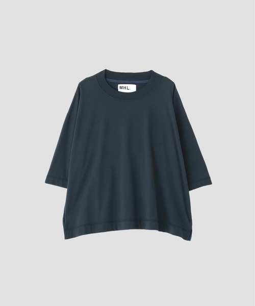 SMOOTH COTTON JERSEY（Tシャツ/カットソー）｜MHL
