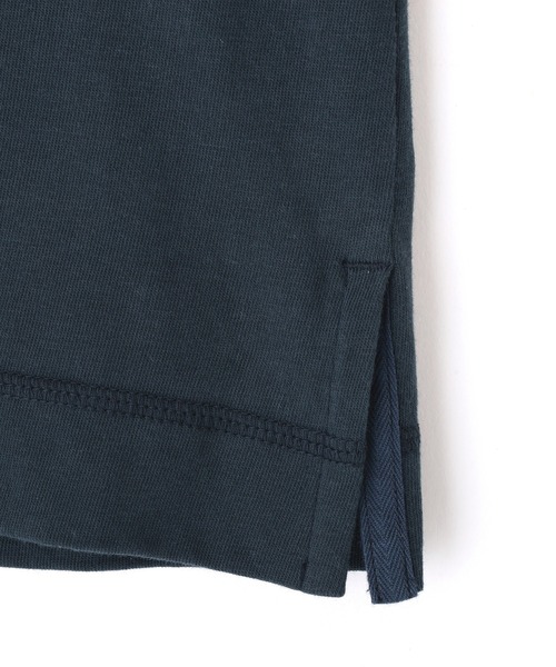 MHL.(エムエイチエル)の「SMOOTH COTTON JERSEY(Tシャツ/カットソー・レディース・ダークグリーン/ライトグレー/ホワイト・2)」の7枚目の写真