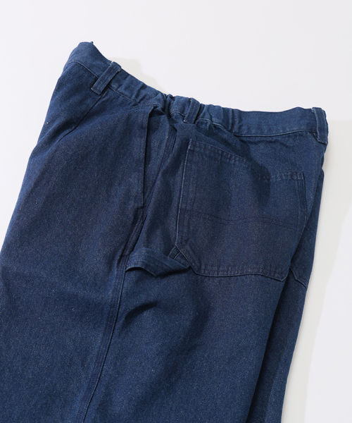 JOURNAL STANDARD relume（ジャーナルスタンダード　レリューム）の「10オンス デニム＆ヒッコリー ”レイジー” ペインターパンツ（デニムパンツ・メンズ・ネイビー/コバルトブルー/ブラック系その他/ベージュ・SMALL/MEDIUM/LARGE）」の11枚目の写真