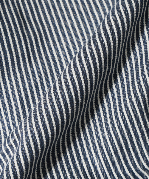 JOURNAL STANDARD relume（ジャーナルスタンダード　レリューム）の「10オンス デニム＆ヒッコリー ”レイジー” ペインターパンツ（デニムパンツ・メンズ・ネイビー/コバルトブルー/ブラック系その他/ベージュ・SMALL/MEDIUM/LARGE）」の19枚目の写真