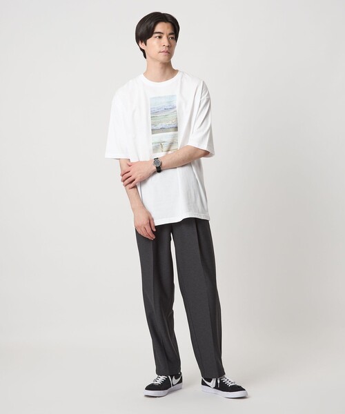 green label relaxing(グリーンレーベルリラクシング)の「【別注】<BETTERDAYS STADIUM>GLR ハワイ フォト Tシャツ(Tシャツ/カットソー・メンズ・ブラック/その他3/その他1/その他2・S/M/L/XL)」の10枚目の写真