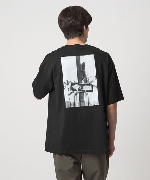 green label relaxing(グリーンレーベルリラクシング)の「【別注】<BETTERDAYS STADIUM>GLR ハワイ フォト Tシャツ(Tシャツ/カットソー・メンズ・ブラック/その他3/その他1/その他2・S/M/L/XL)」の11枚目の写真
