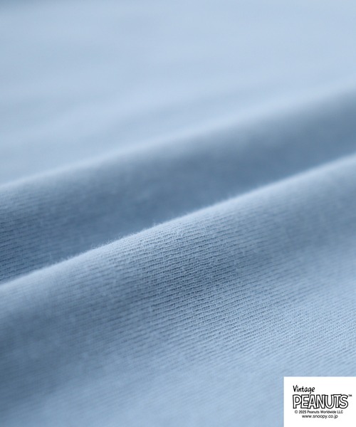 PEANUTS(ピーナッツ)の「PEAUTS ピグメントプリントTシャツ(Tシャツ/カットソー・メンズ・アイボリー系1/アイボリー系/アイボリー/オレンジ/オレンジ系/サックスブルー系/アイボリー系2/サックスブルー/ブラック/ブラック系・M/L/S/LL)」の19枚目の写真