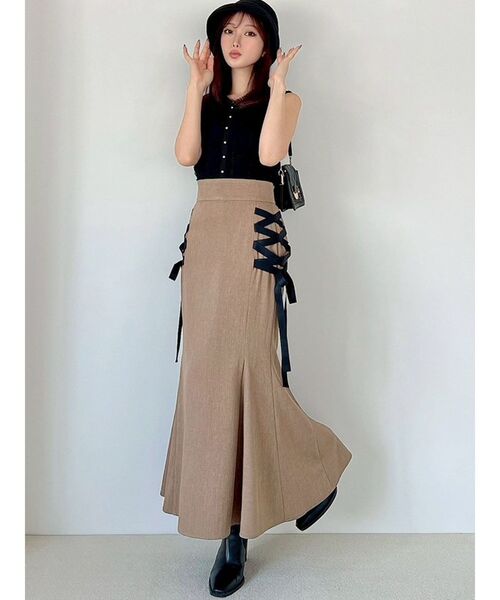 セール】サイドリボンマーメイドスカート（スカート）｜RESEXXY