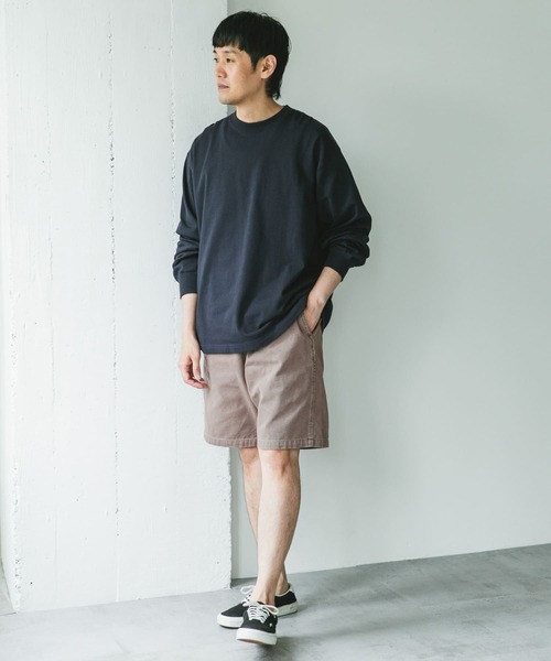 URBAN RESEARCH DOORS(アーバンリサーチドアーズ)の「ガーメントダイダックワイドショーツ(その他パンツ・メンズ・ブラック/ブラウン・MEDIUM/LARGE)」の16枚目の写真