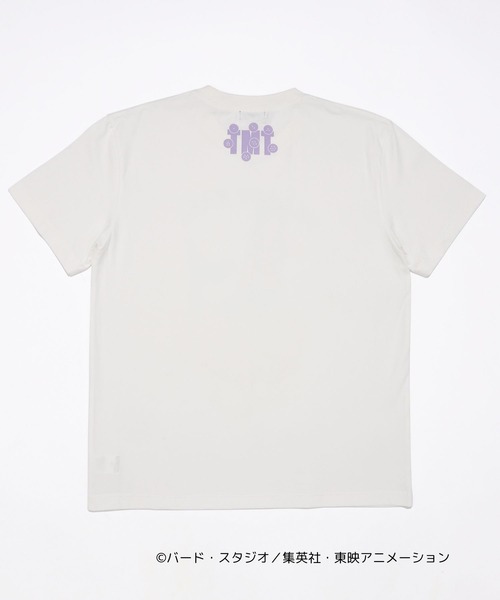 TMT（ティーエムティー）の「【TMT×ドラゴンボール】  コットンTシャツ（人魚）（Tシャツ/カットソー・メンズ・パープル/ホワイト・XX-LARGE/X-LARGE/LARGE/MEDIUM）」の3枚目の写真
