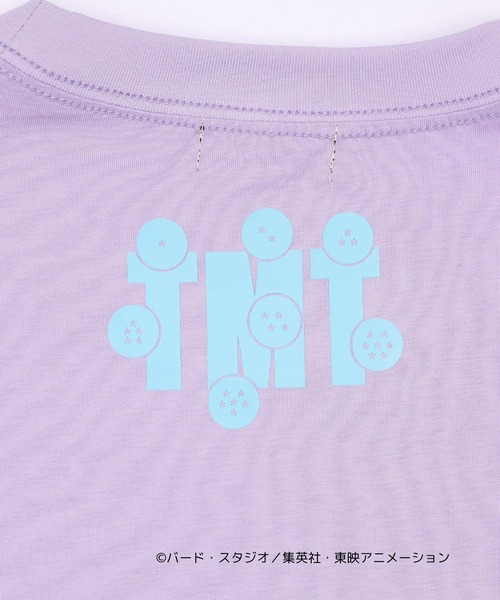 TMT（ティーエムティー）の「【TMT×ドラゴンボール】  コットンTシャツ（人魚）（Tシャツ/カットソー・メンズ・パープル/ホワイト・XX-LARGE/X-LARGE/LARGE/MEDIUM）」の5枚目の写真