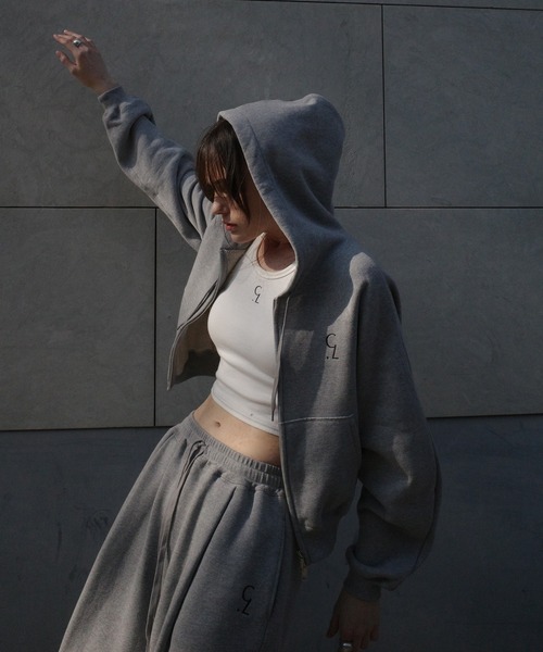 CLANE(クラネ)の「LOGO SLIM TANK TOPS(タンクトップ・レディース・ホワイト/ブラック/その他・1/2)」の5枚目の写真