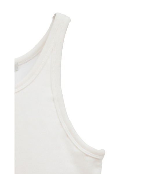 【新品未使用】CLANE ホワイトトップス セール】SHORT TANK TOPS（タンクトップ）｜CLANE（クラネ）の