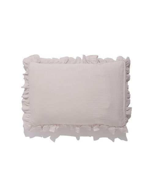 Sleep】ダブルガーゼフリル ピローケース（寝具）｜gelato pique Sleep