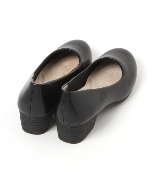 FOUND GOOD（ファウンドグッド）の「ローヒールパンプス（パンプス・レディース・ブラック/ベージュ・S/M/L/XL）」の7枚目の写真