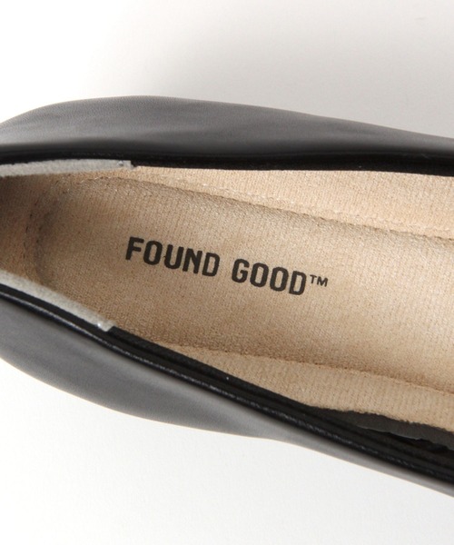 FOUND GOOD（ファウンドグッド）の「ローヒールパンプス（パンプス・レディース・ブラック/ベージュ・S/M/L/XL）」の12枚目の写真