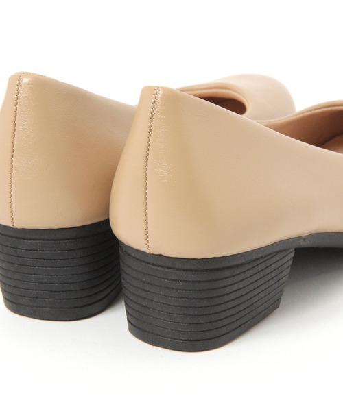 FOUND GOOD（ファウンドグッド）の「ローヒールパンプス（パンプス・レディース・ブラック/ベージュ・S/M/L/XL）」の14枚目の写真