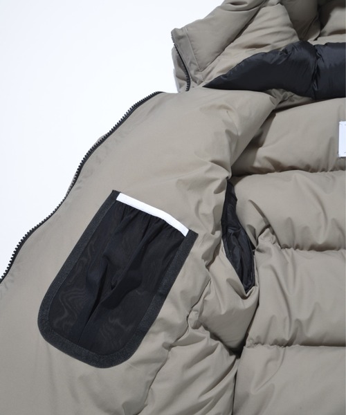 SUPERTHANKS(スーパーサンクス)の「ダウンジャケットコートAOAP Collaboration Down Jacket(ダウンジャケット/コート・メンズ・ブラック/カーキ・S/M/L)」の14枚目の写真