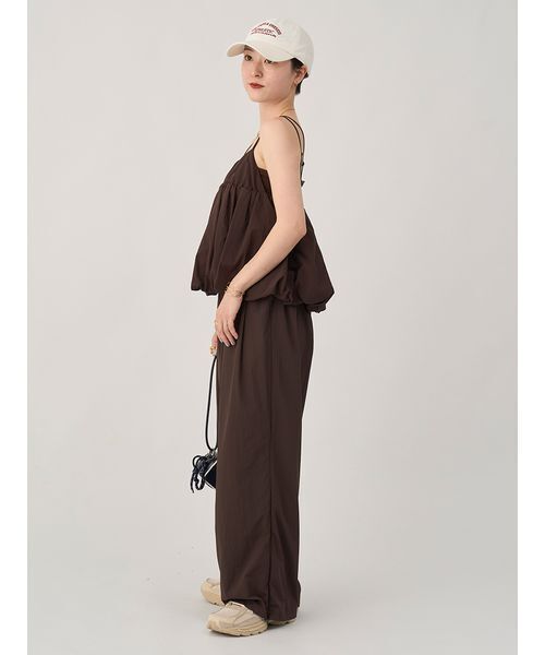 emmi(エミ)の「ナイロンバルーンビスチェ(その他トップス・レディース・ブラウン/ピンク・F)」の15枚目の写真