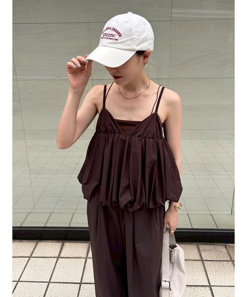 emmi ビスチェ セール】ナイロンバルーンビスチェ（その他トップス）｜emmi（エミ）の