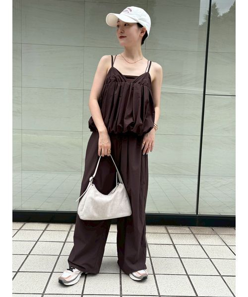 emmi(エミ)の「ナイロンバルーンビスチェ(その他トップス・レディース・ブラウン/ピンク・F)」の20枚目の写真