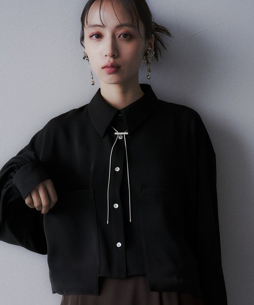 【試着のみ 極美品】HAREトロミシャツ HARE】トロミシャツ ライトグレー - メルカリ