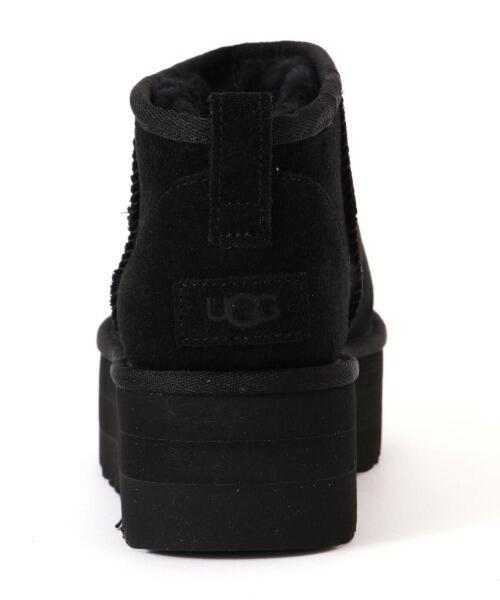 UGG(アグ)の「UGG/アグ/Classic Ultra Mini Platform/1135092(ブーツ・レディース・ブラック/ベージュ・7/8/6)」の9枚目の写真