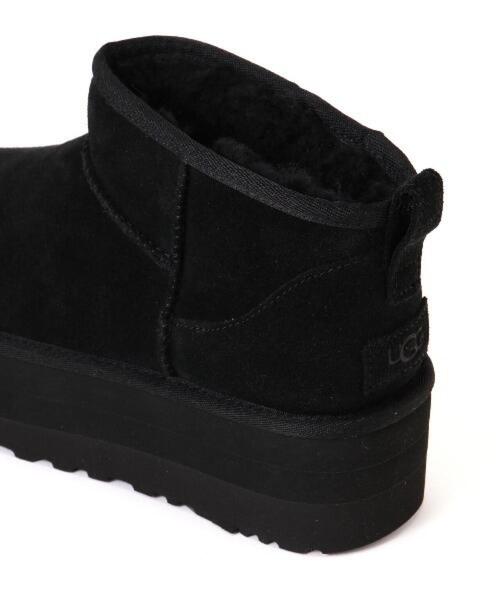 UGG(アグ)の「UGG/アグ/Classic Ultra Mini Platform/1135092(ブーツ・レディース・ブラック/ベージュ・7/8/6)」の10枚目の写真