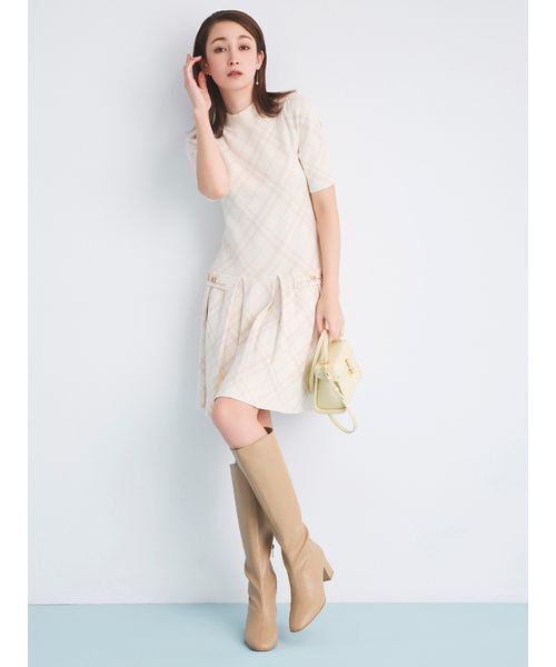 セール】プリーツニットワンピース（ワンピース）｜CELFORD（セル